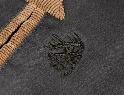 Signature Buck embroidery