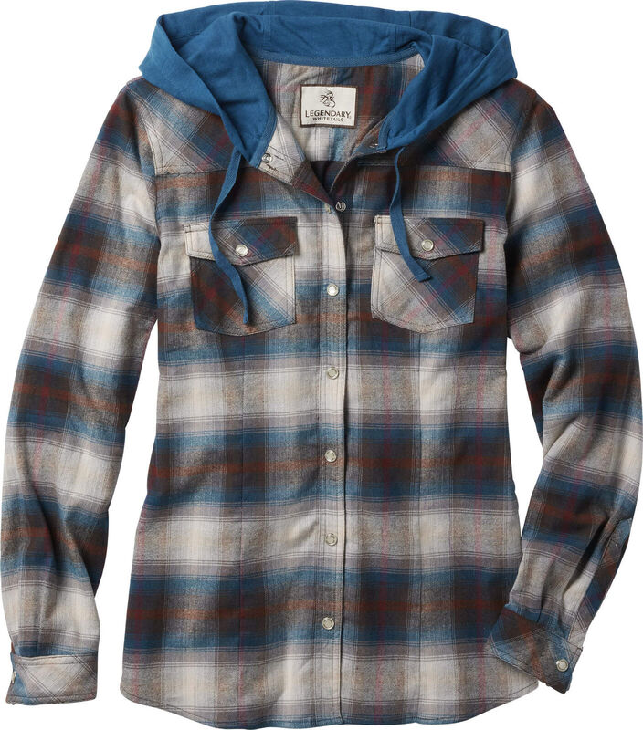 Women's Lumber Jane Hooded Flannel Shirt image number 2