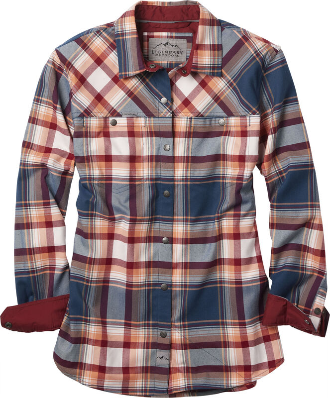 Women's Legendary Outdoors Pathways Performance Flannel Shirt image number 0