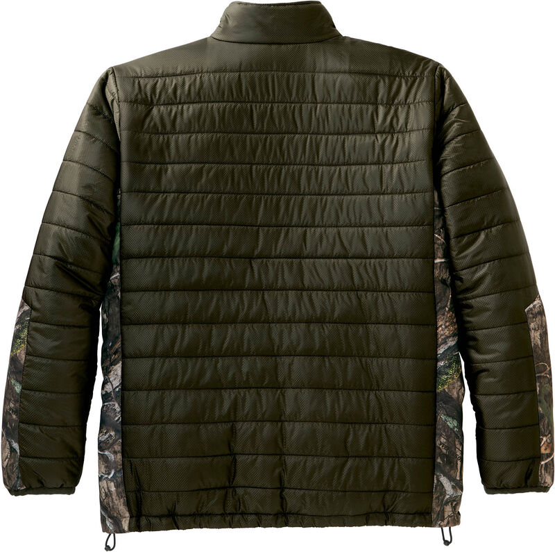 Men's Lockdown Mossy Oak Camo Quilted Puffer Jacket image number 1