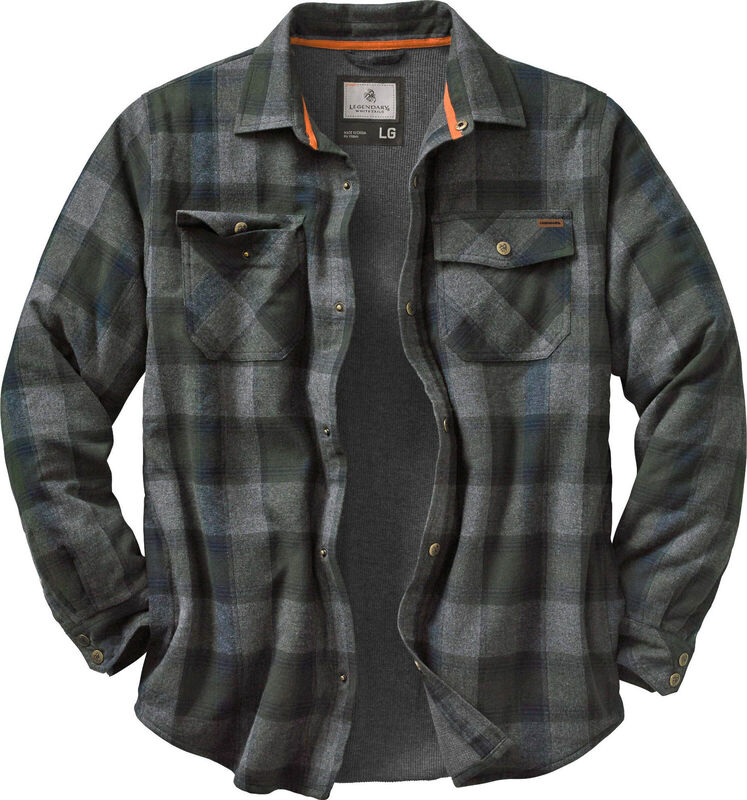 Men's Archer Thermal Lined Flannel Shirt Jacket image number 0