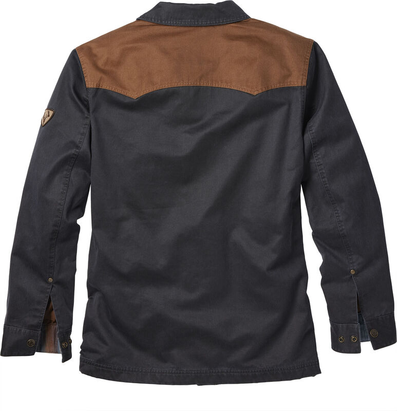 Men's Stockyards Lonestar Waxed Canvas Shirt Jacket image number 1