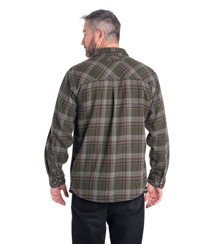 Men's Buck Camp Flannel Shirt image number 3