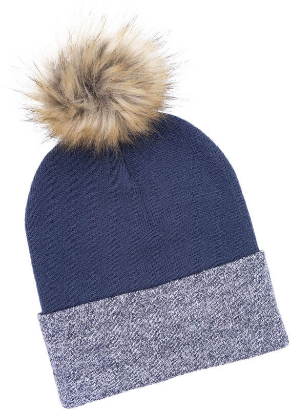 Women's Knit Beanie With Pom image number 2