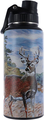 Legendary Painted Landscape Scene 32 oz Water Bottle