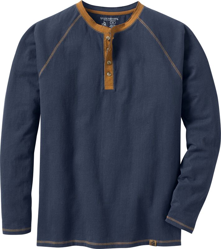 Men's Recluse Raglan Henley Shirt image number 0