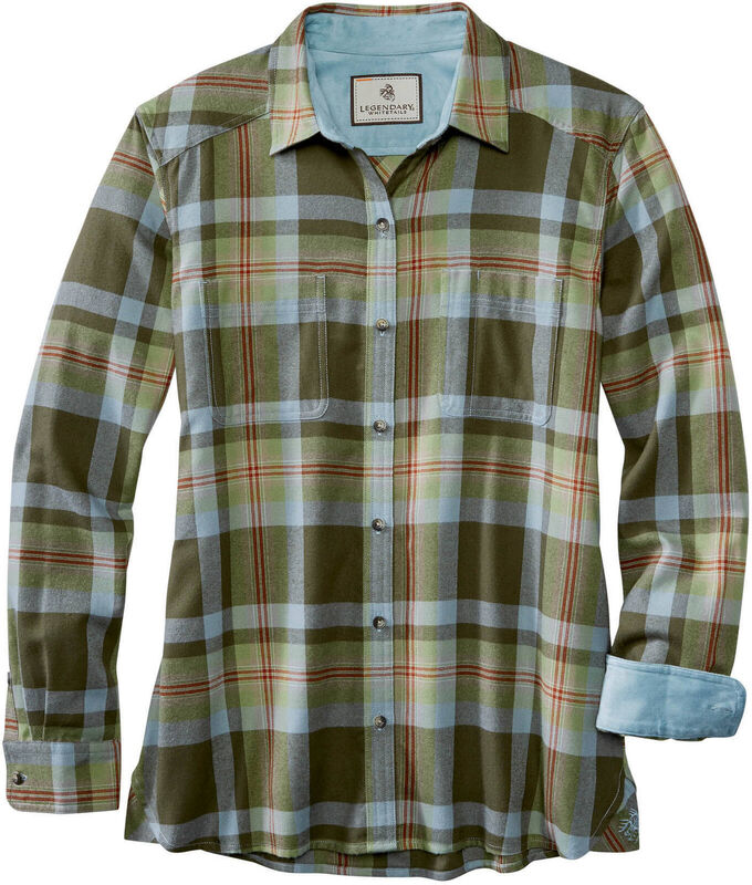 Women's Legendary Comfort Fit Flannel Shirt image number 1