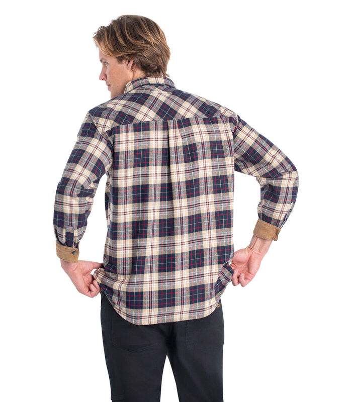 Men's Buck Camp Flannel Shirt image number 3