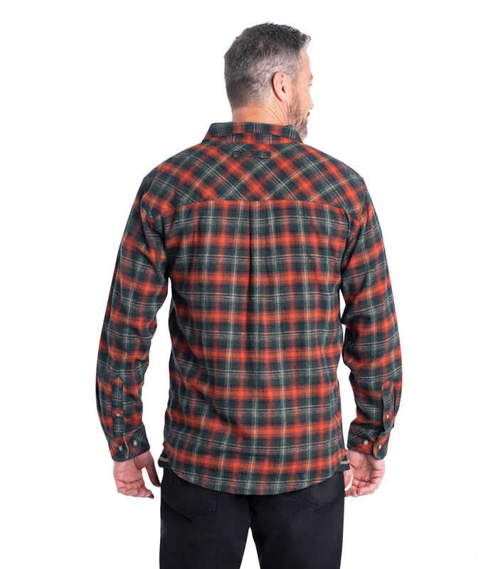 Men's Buck Camp Flannel Shirt image number 3