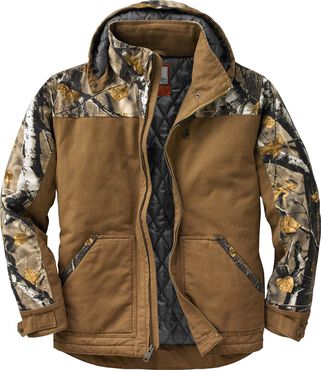 Men's Canvas Cross Trail Big Game Camo Workwear Coat