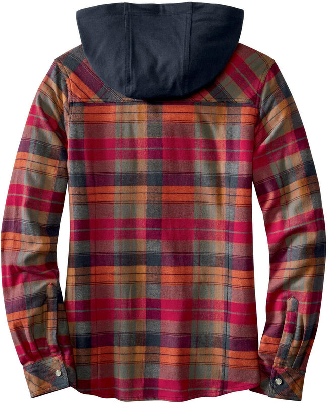 Women's Lumber Jane Hooded Flannel Shirt image number 3