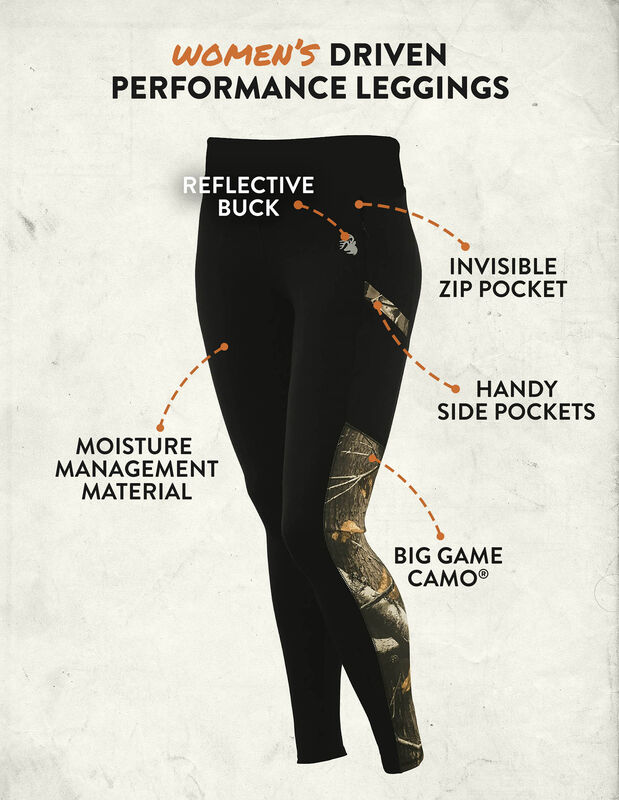 Women's Driven Performance Leggings image number 4
