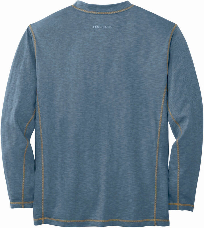 Men's Maverick Slub Henley Shirt image number 1