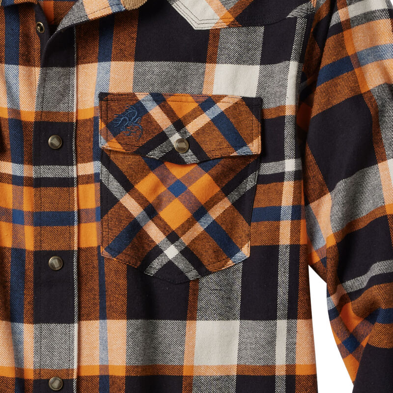 Men's Stockyards Shotgun Western Flannel Shirt image number 2