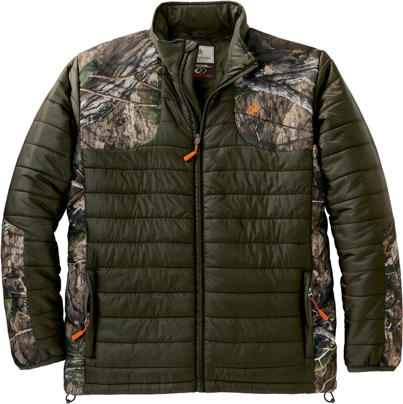 Men's Lockdown Mossy Oak Camo Quilted Puffer Jacket image number 0