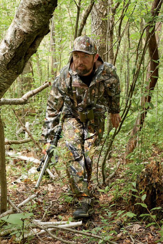 Men's HuntGuard Big Game Camo Softshell Pant image number 2