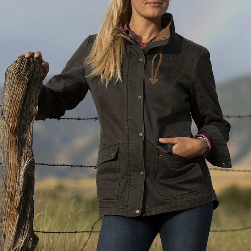 Women's Concealed Carry Saddle Country Jacket image number 3