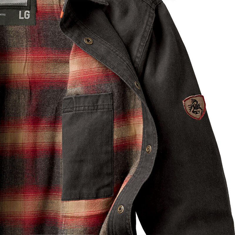 Men's Journeyman Flannel Lined Shirt Jacket image number 2