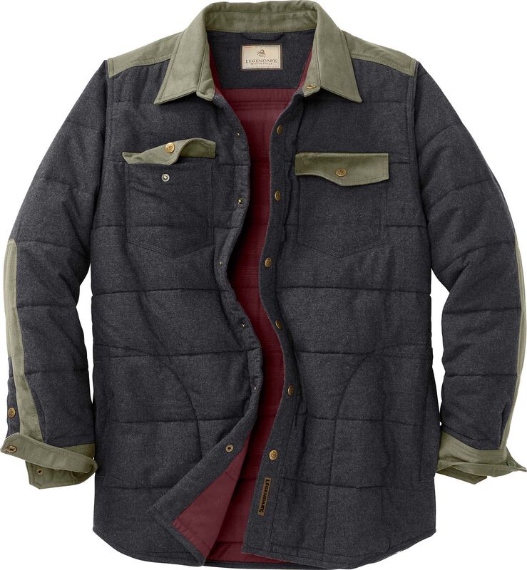 Men's High Caliber Quilted Shirt Jacket image number 0
