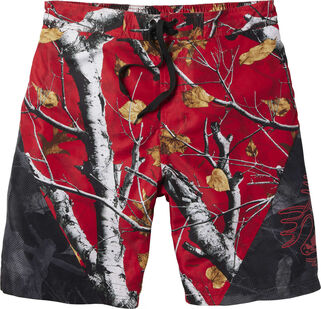 Men's Fully Lined Lakeside Camo Swim Trunks