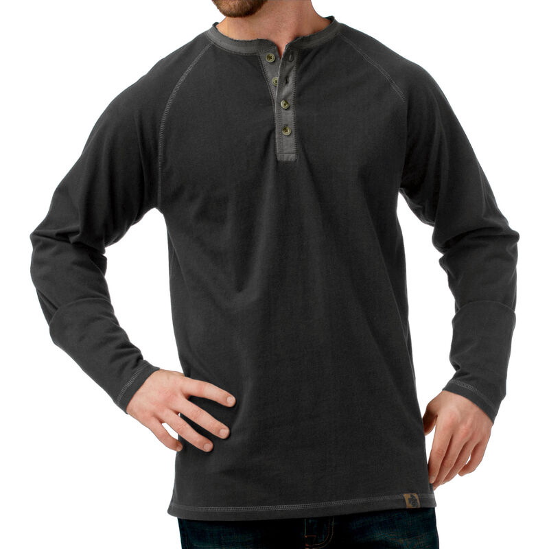 Men's Recluse Raglan Henley Shirt image number 2