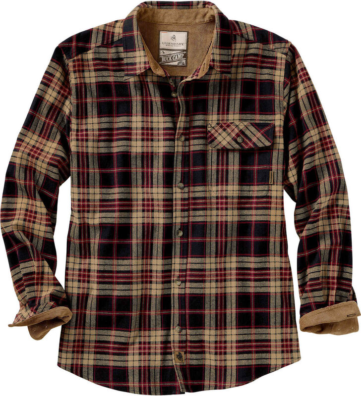 Men's Buck Camp Flannel Shirt image number 0