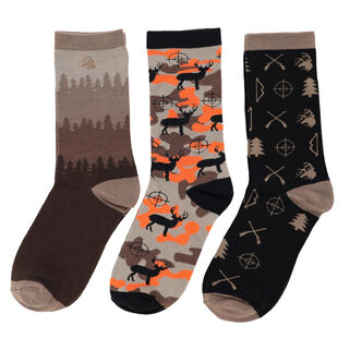 Men's Legendary Crew Socks 3-Pack