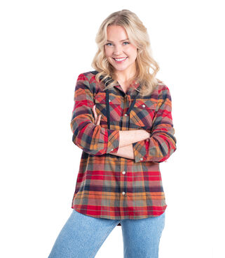 Women's Lumber Jane Hooded Flannel Shirt