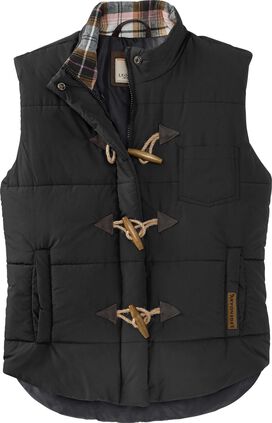 Women's Quilted Toggle Puffer Vest