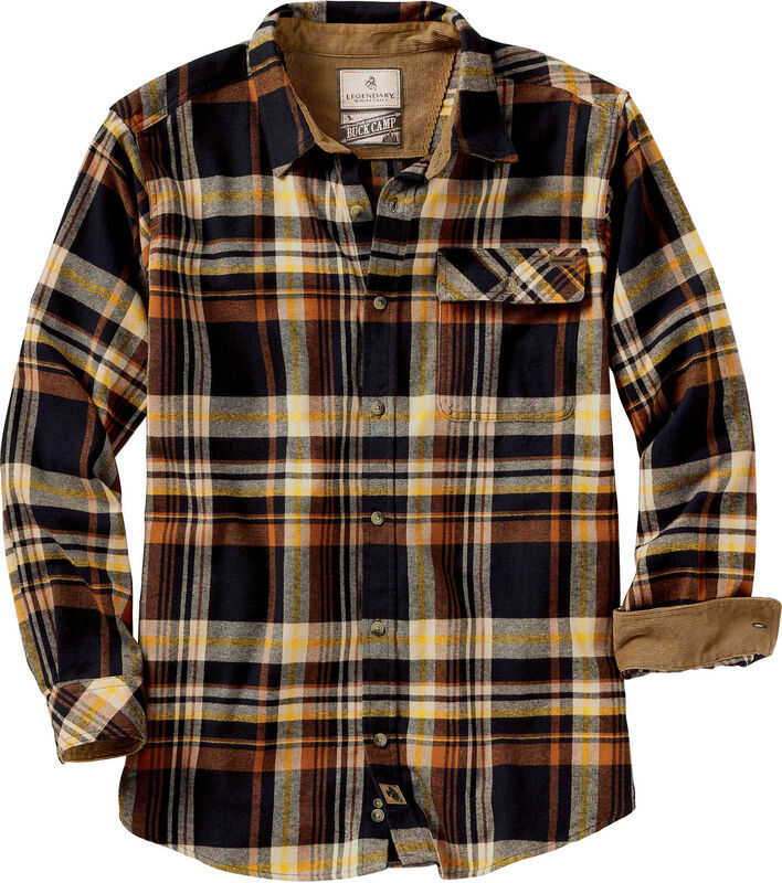 Men's Buck Camp Flannel Shirt image number 0