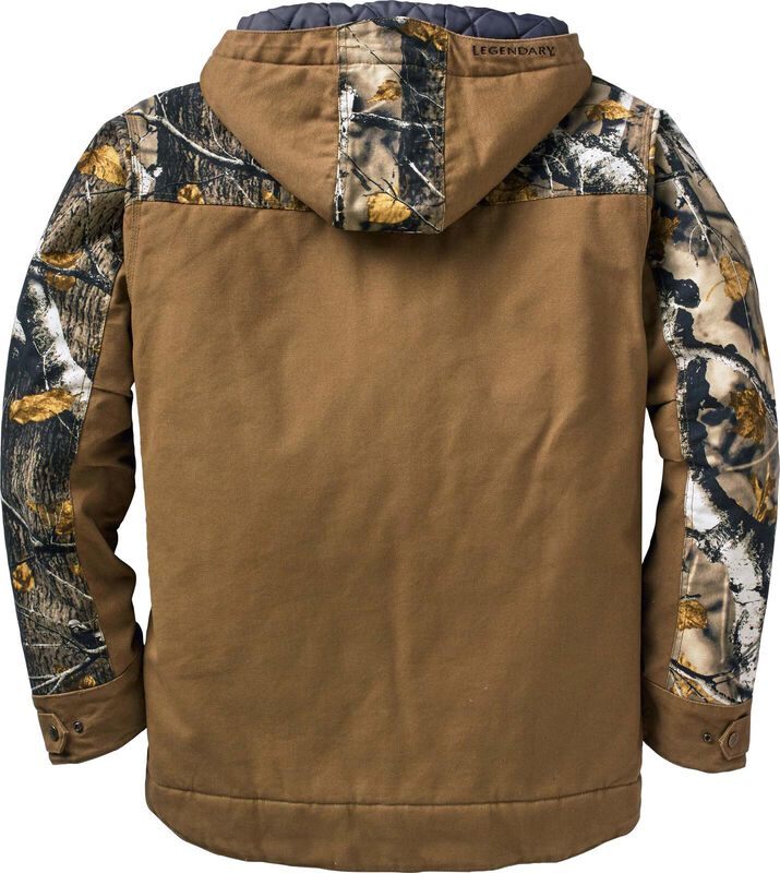 Men's Canvas Cross Trail Big Game Camo Workwear Coat image number 1