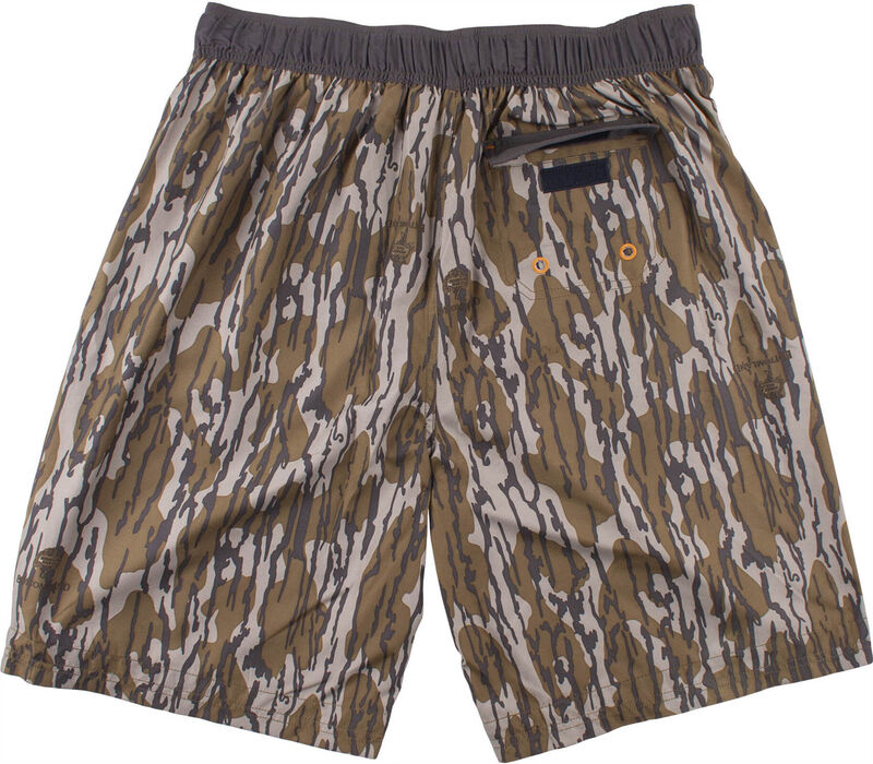 Men's Fully Lined Lakeside Camo Swim Trunks image number 1