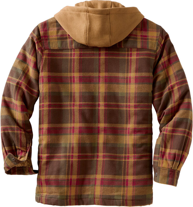 Men's Concealed Carry Maplewood Hooded Shirt Jacket image number 1