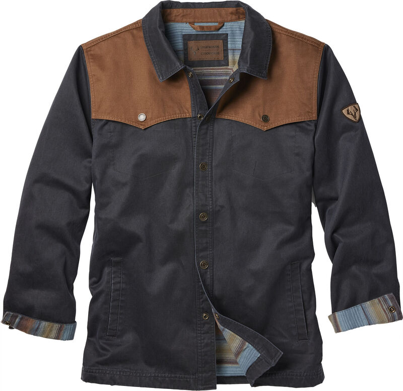 Men's Stockyards Lonestar Waxed Canvas Shirt Jacket image number 0