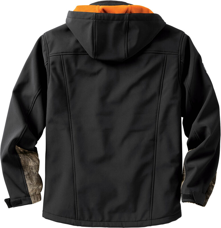 Men's Concealed Carry Mossy Oak Camo Softshell Jacket image number 1