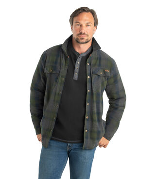 Men's Archer Thermal Lined Flannel Shirt Jacket