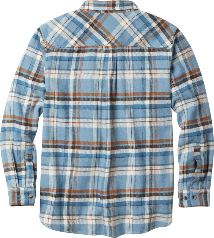 Brawny Plaid Long Sleeve Flannel Button Up Shirt image number 1