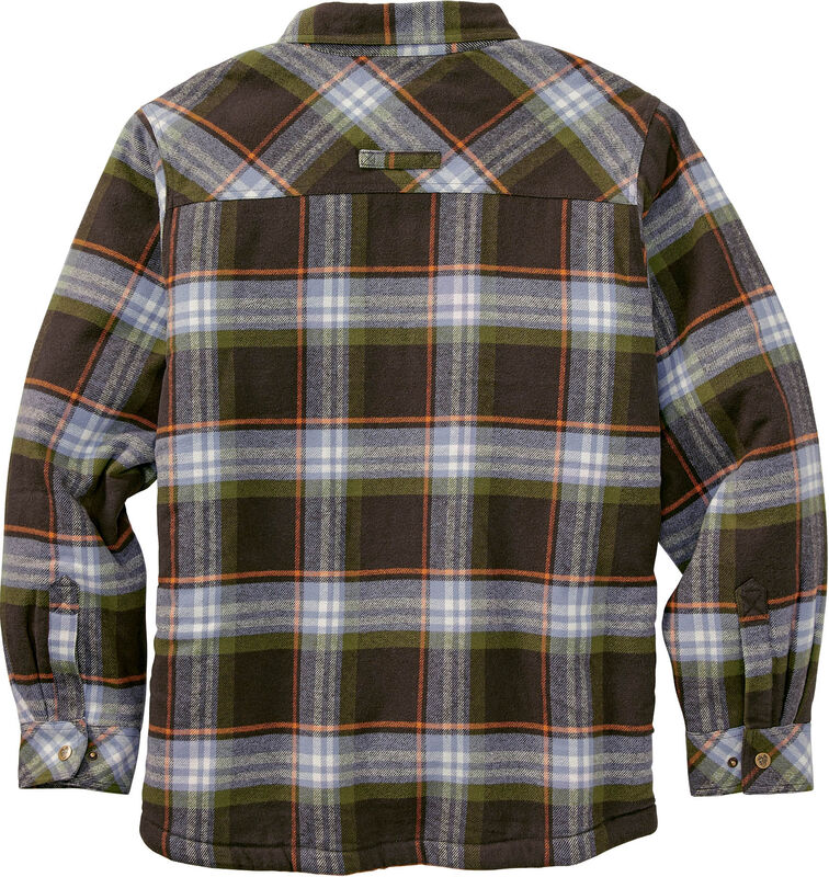 Men's Deer Camp Berber Lined Flannel Shirt Jacket image number 1