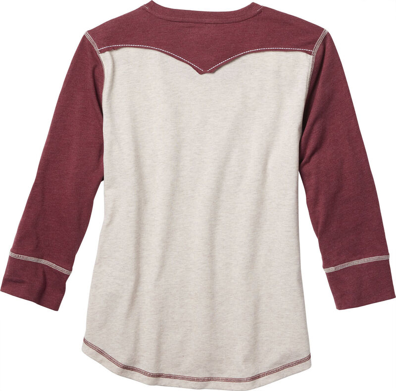 Women's Wild Horse Raglan T Shirt image number 1