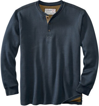 Men's Tough as Buck Double Layer Thermal Henley Shirt