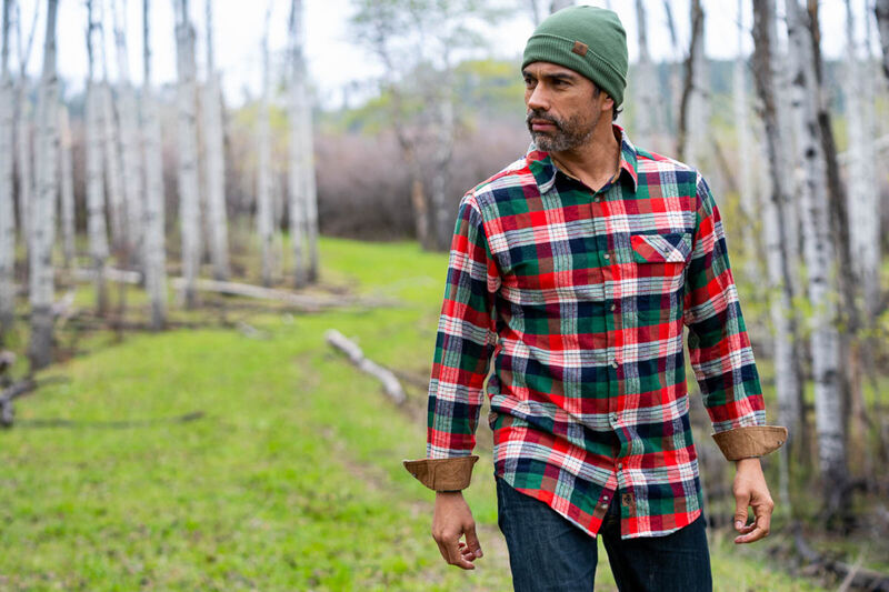 Men's Buck Camp Flannel Shirt image number 4