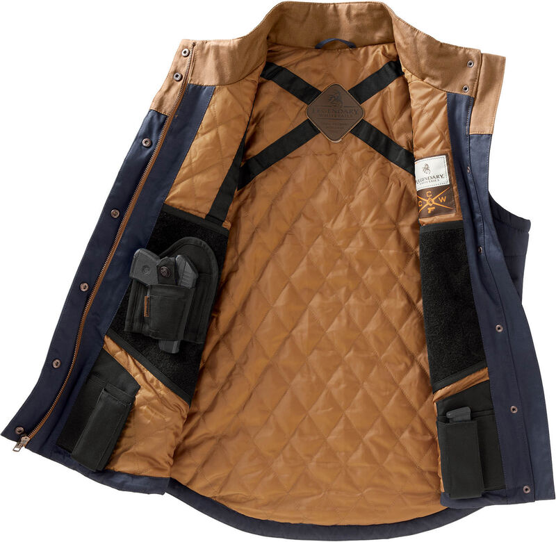 Women's Concealed Carry Western Puffer Vest image number 3