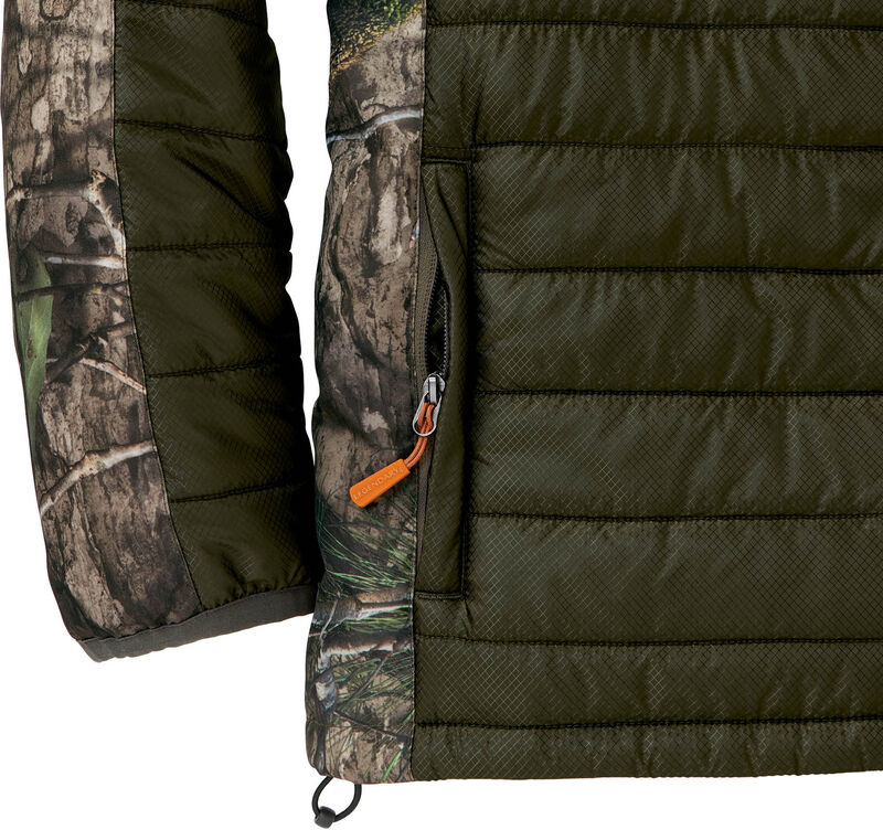 Men's Lockdown Mossy Oak Camo Quilted Puffer Jacket image number 3