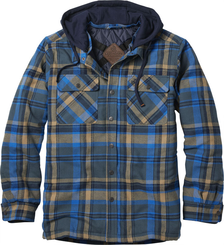Men's Concealed Carry Maplewood Hooded Shirt Jacket image number 0