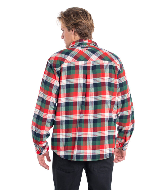 Men's Buck Camp Flannel Shirt image number 3