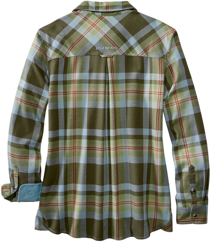 Women's Legendary Comfort Fit Flannel Shirt image number 2