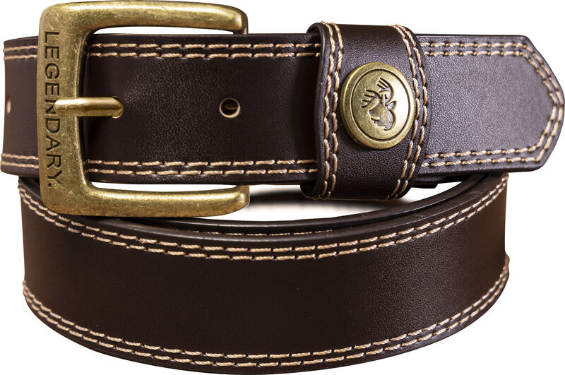 Legendary Leather Belt with Medallion  image number 0