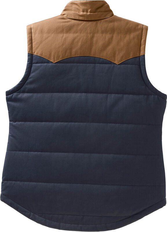 Women's Concealed Carry Western Puffer Vest image number 1