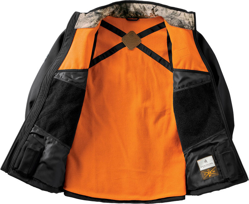 Men's Concealed Carry Mossy Oak Camo Softshell Jacket image number 5