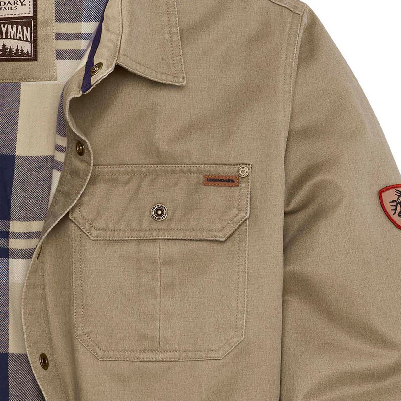 Men's Journeyman Flannel Lined Shirt Jacket image number 2